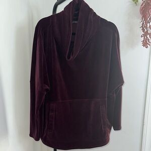 AnyBody Women's Burgundy Hoodie